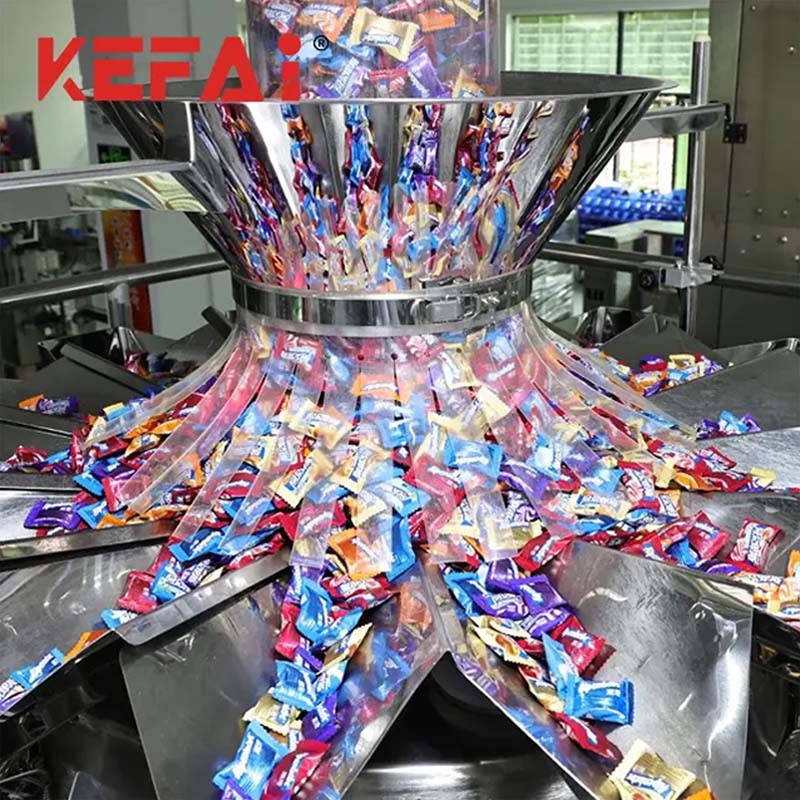 KEFAI کینڈی پیکجنگ مشین کی تفصیل 1