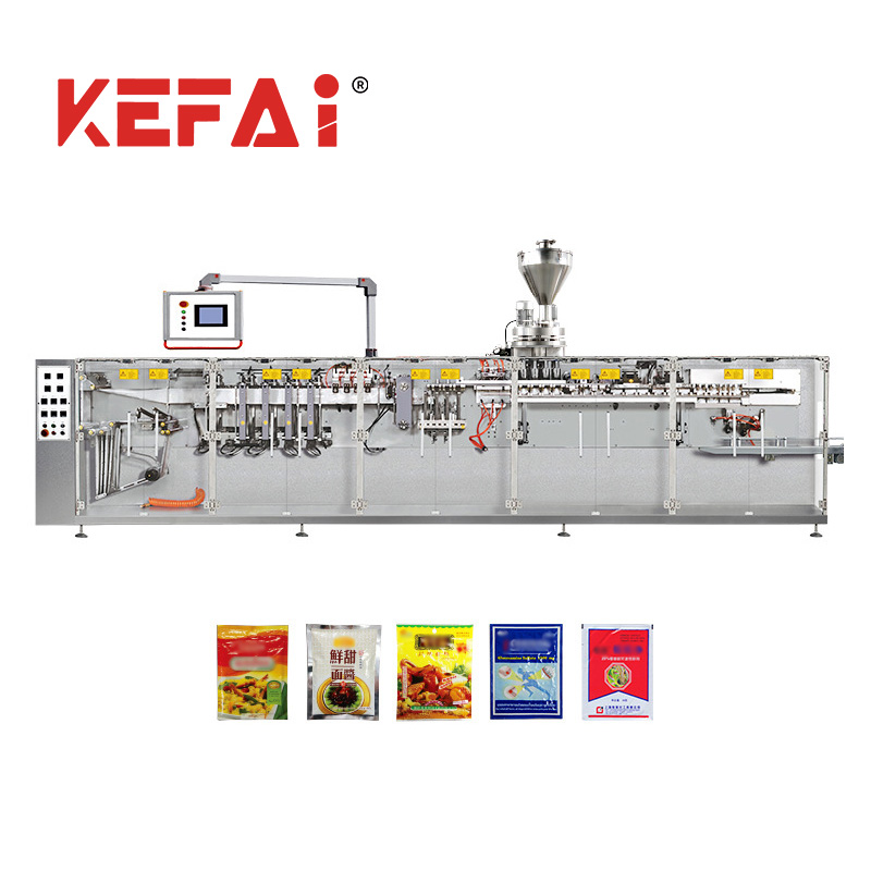 KEFAI گرینول HFFS فلیٹ سائیڈ سیل بیگ پیکنگ مشین
