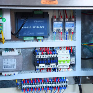 گسیٹ پاؤچ پیکنگ مشین کی تفصیل - PLC کنٹرول الیکٹرک باکس